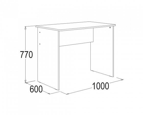Стол письменный-1 "Омега-16" - Схема