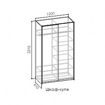 Шкаф-купе"Смарти"