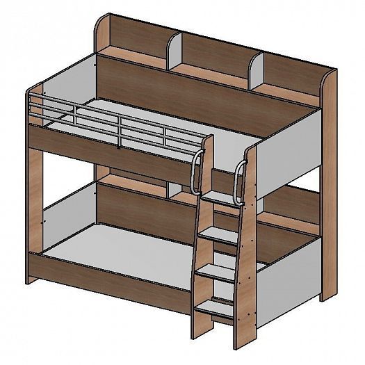 Двухъярусная кровать "Соня-5" правая