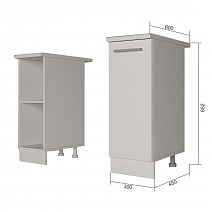 Модуль нижний "Гарда" Арт. МН 30 (без столешницы)